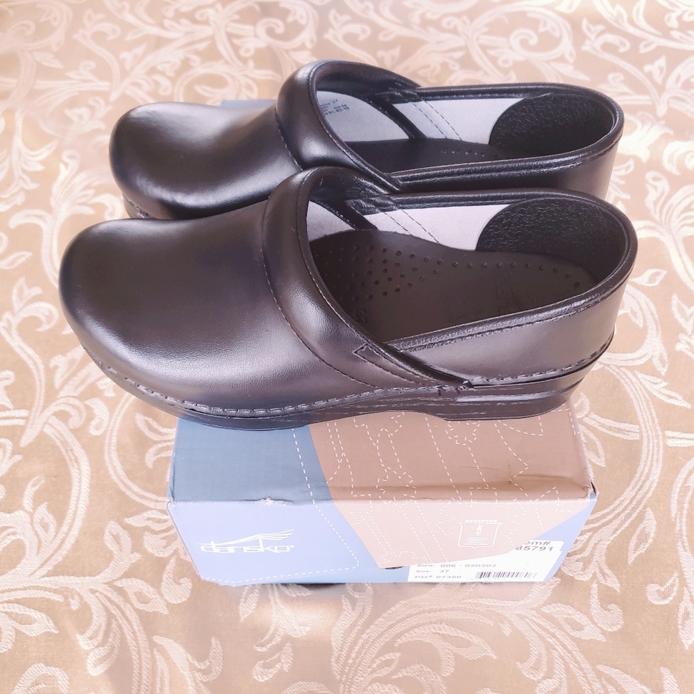 Dansko Professional Oil Full Grain - Ebony Size 39